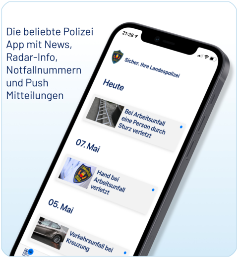 Landespolizei App für iOS